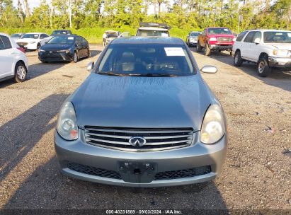 Lot #2997779151 2005 INFINITI G35