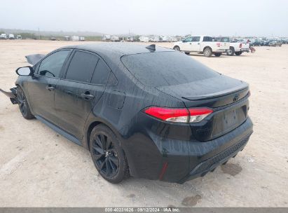 Lot #3035087825 2021 TOYOTA COROLLA SE NIGHTSHADE EDITION