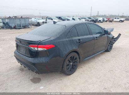 Lot #3035087825 2021 TOYOTA COROLLA SE NIGHTSHADE EDITION