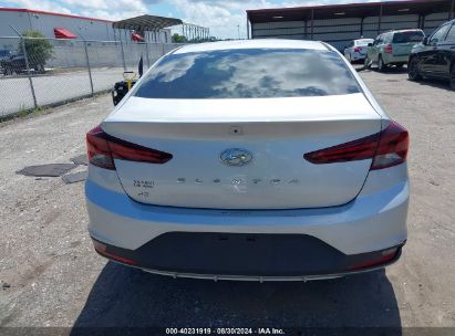 Lot #3052077384 2020 HYUNDAI ELANTRA SE