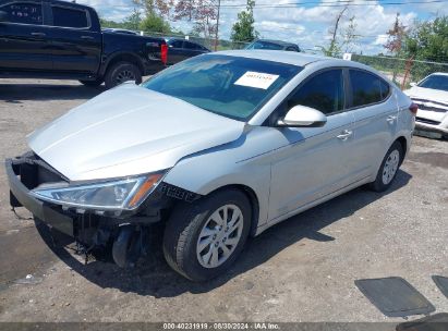 Lot #3052077384 2020 HYUNDAI ELANTRA SE