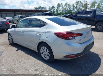 Lot #3052077384 2020 HYUNDAI ELANTRA SE