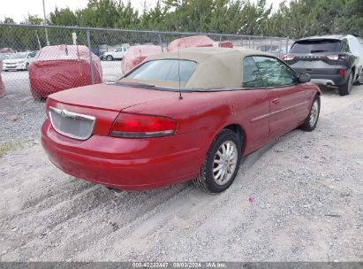 Lot #3018514576 2001 CHRYSLER SEBRING LX