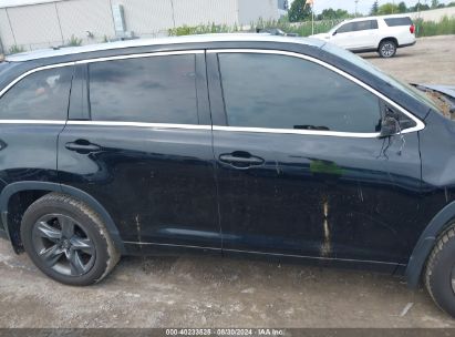 Lot #2997779144 2015 TOYOTA HIGHLANDER LIMITED V6