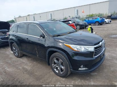 Lot #2997779144 2015 TOYOTA HIGHLANDER LIMITED V6