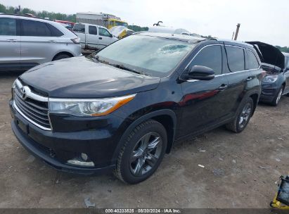 Lot #2997779144 2015 TOYOTA HIGHLANDER LIMITED V6