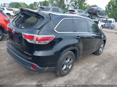 Lot #2997779144 2015 TOYOTA HIGHLANDER LIMITED V6