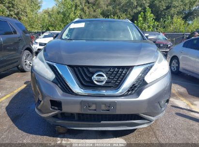 Lot #3035087823 2015 NISSAN MURANO SL