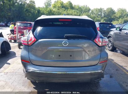 Lot #3035087823 2015 NISSAN MURANO SL