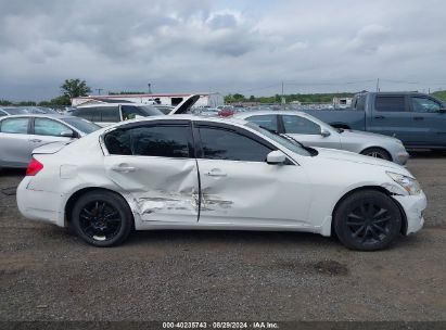 Lot #2992828339 2009 INFINITI G37X