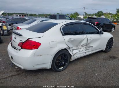 Lot #2992828339 2009 INFINITI G37X