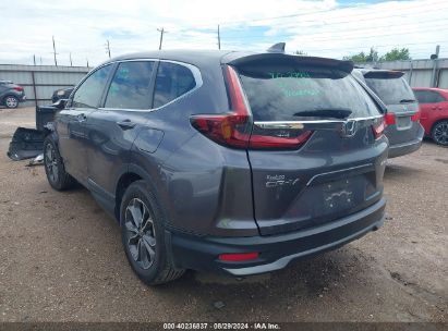 Lot #2996535591 2021 HONDA CR-V AWD EX