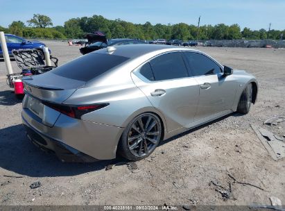 Lot #3037528002 2021 LEXUS IS 350 F SPORT