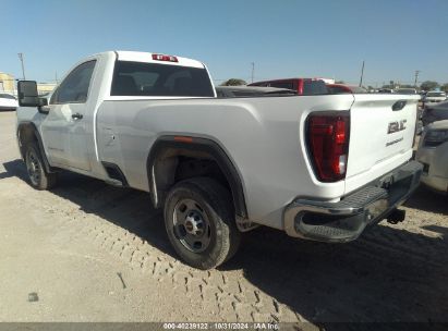 Lot #2990355257 2022 GMC SIERRA 2500HD 2WD REGULAR CAB LONG BED PRO