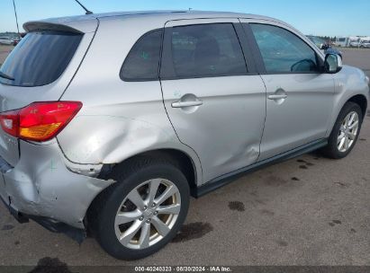 Lot #2992831369 2015 MITSUBISHI OUTLANDER SPORT ES