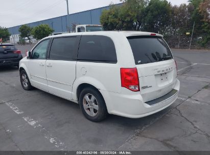 Lot #2990356907 2013 DODGE GRAND CARAVAN SXT