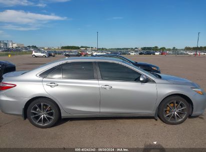 Lot #2992831359 2016 TOYOTA CAMRY XSE