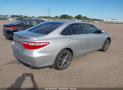 Lot #2992831359 2016 TOYOTA CAMRY XSE