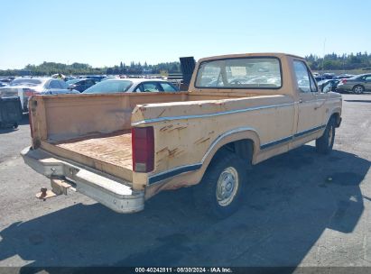 Lot #2992815096 1984 FORD F150