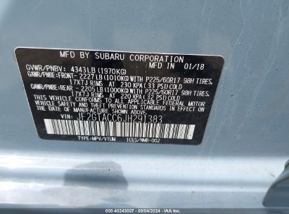 Lot #3035078144 2018 SUBARU CROSSTREK 2.0I PREMIUM