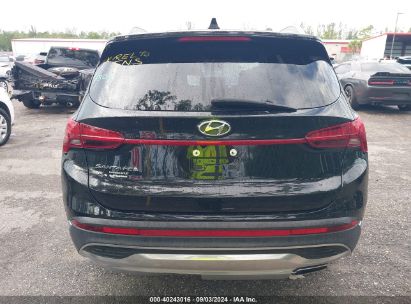 Lot #2992827831 2021 HYUNDAI SANTA FE SEL