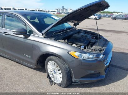 Lot #2992831349 2015 FORD FUSION HYBRID SE