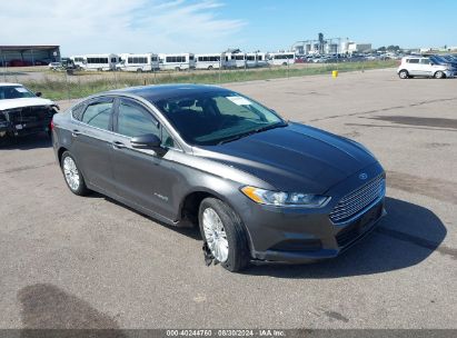 Lot #2992831349 2015 FORD FUSION HYBRID SE