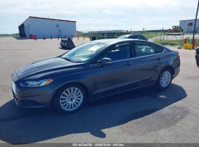 Lot #2992831349 2015 FORD FUSION HYBRID SE