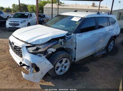 Lot #2990357019 2023 TOYOTA HIGHLANDER LE