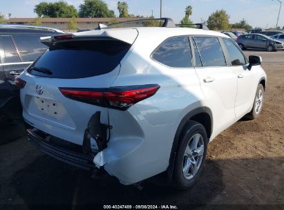 Lot #2990357019 2023 TOYOTA HIGHLANDER LE