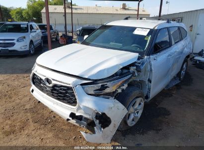 Lot #2990357019 2023 TOYOTA HIGHLANDER LE