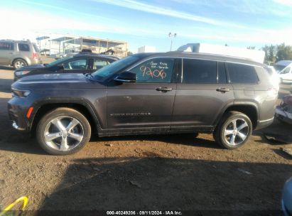 Lot #2997779016 2022 JEEP GRAND CHEROKEE L LIMITED 4X4