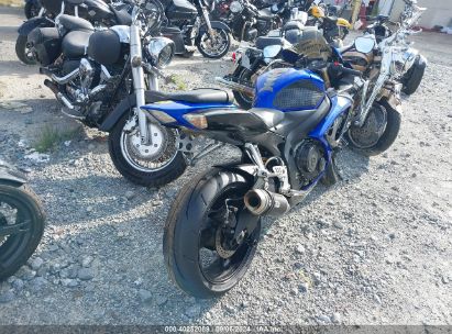 Lot #3035091050 2007 SUZUKI GSX-R600