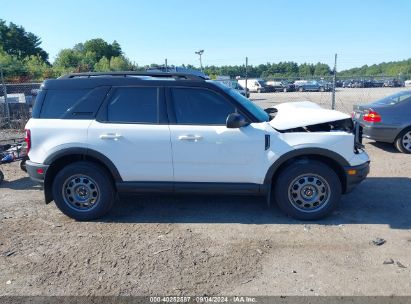 Lot #2992818634 2021 FORD BRONCO SPORT BADLANDS