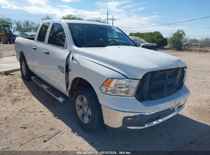 Lot #2980522443 2021 RAM 1500 CLASSIC TRADESMAN QUAD CAB 4X2 6'4 BOX