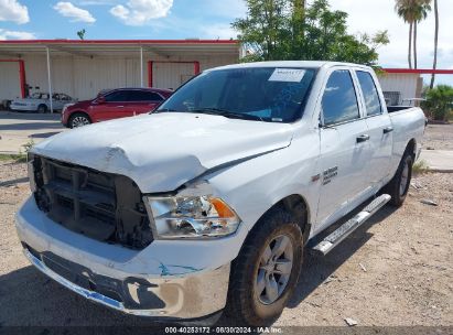 Lot #2980522443 2021 RAM 1500 CLASSIC TRADESMAN QUAD CAB 4X2 6'4 BOX