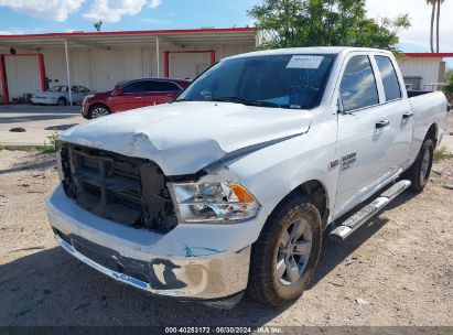 Lot #2980522443 2021 RAM 1500 CLASSIC TRADESMAN QUAD CAB 4X2 6'4 BOX