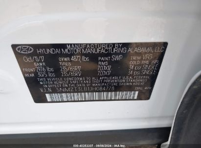 Lot #2992831049 2018 HYUNDAI SANTA FE SPORT 2.4L