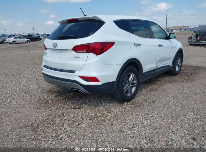 Lot #2992831049 2018 HYUNDAI SANTA FE SPORT 2.4L