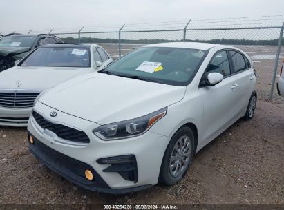 Lot #2992831042 2020 KIA FORTE FE