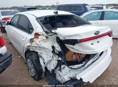 Lot #2992831042 2020 KIA FORTE FE