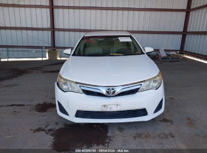 Lot #3035087702 2012 TOYOTA CAMRY LE