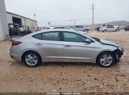 Lot #2990355226 2020 HYUNDAI ELANTRA SEL