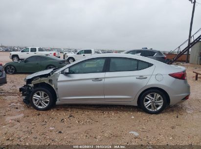 Lot #2990355226 2020 HYUNDAI ELANTRA SEL