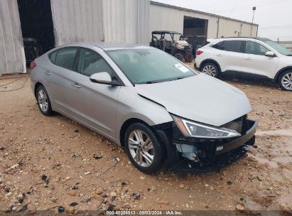 Lot #2990355226 2020 HYUNDAI ELANTRA SEL