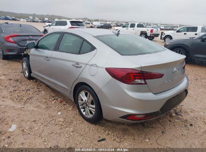 Lot #2990355226 2020 HYUNDAI ELANTRA SEL