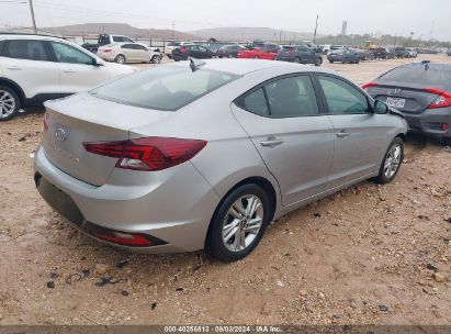 Lot #2990355226 2020 HYUNDAI ELANTRA SEL