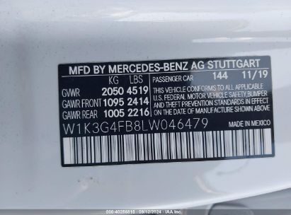 Lot #2992827795 2020 MERCEDES-BENZ A 220 4MATIC