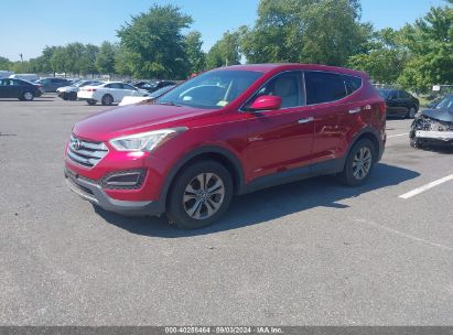 Lot #2992827794 2014 HYUNDAI SANTA FE SPORT 2.4L