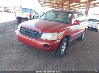 Lot #3053066923 2003 TOYOTA HIGHLANDER V6 (A4)